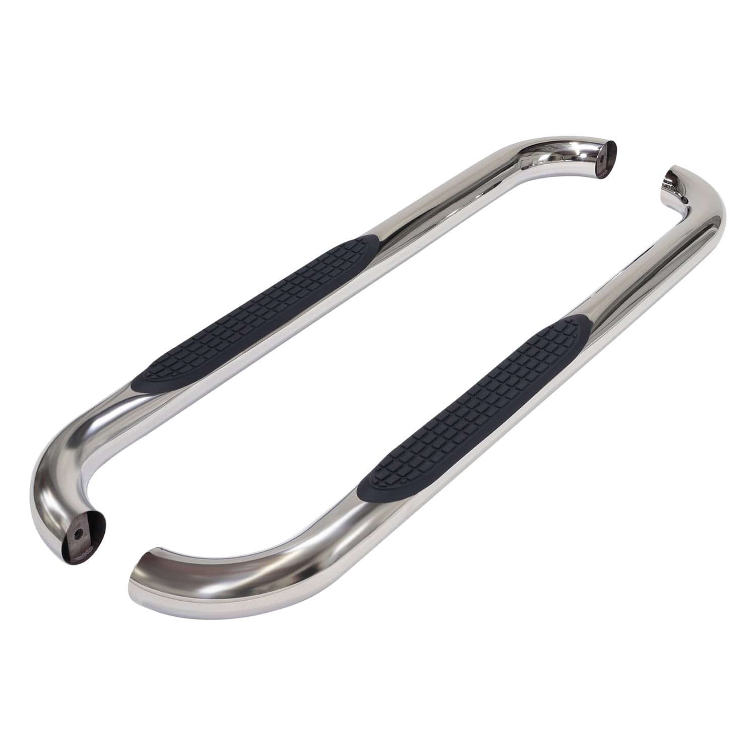 TrailFX 1130301091 3'' Stainless Steel Side Bar for Ford F-150