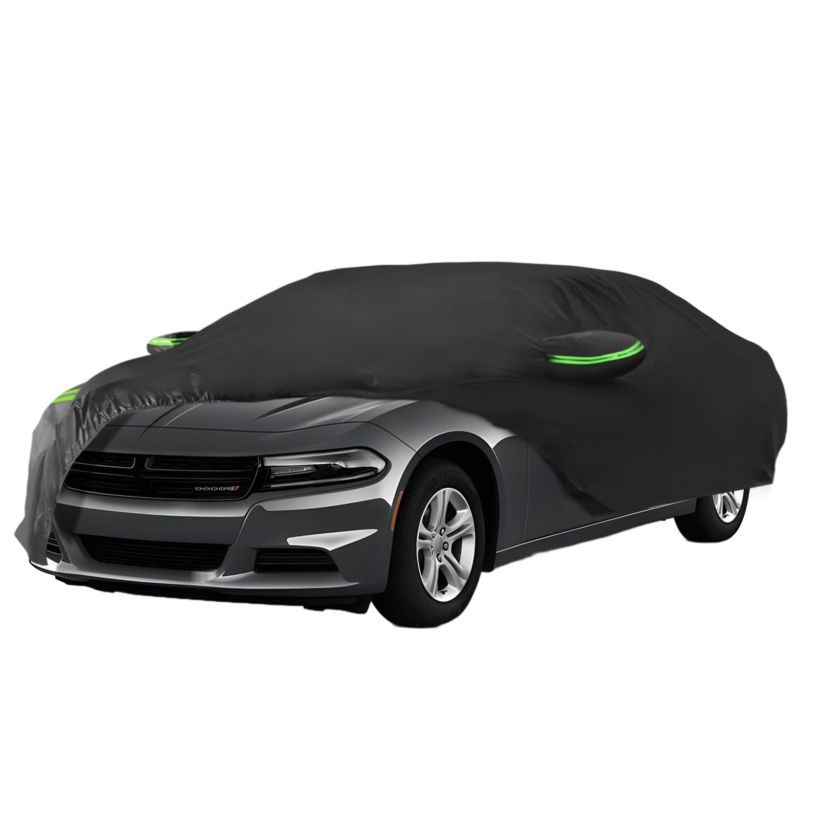 Proadsy 2025 Upgrade Car Cover For Dodge Charger 2006-2024 2025,Waterproof All Weather For Automobiles, Windproof Snowproof Rain