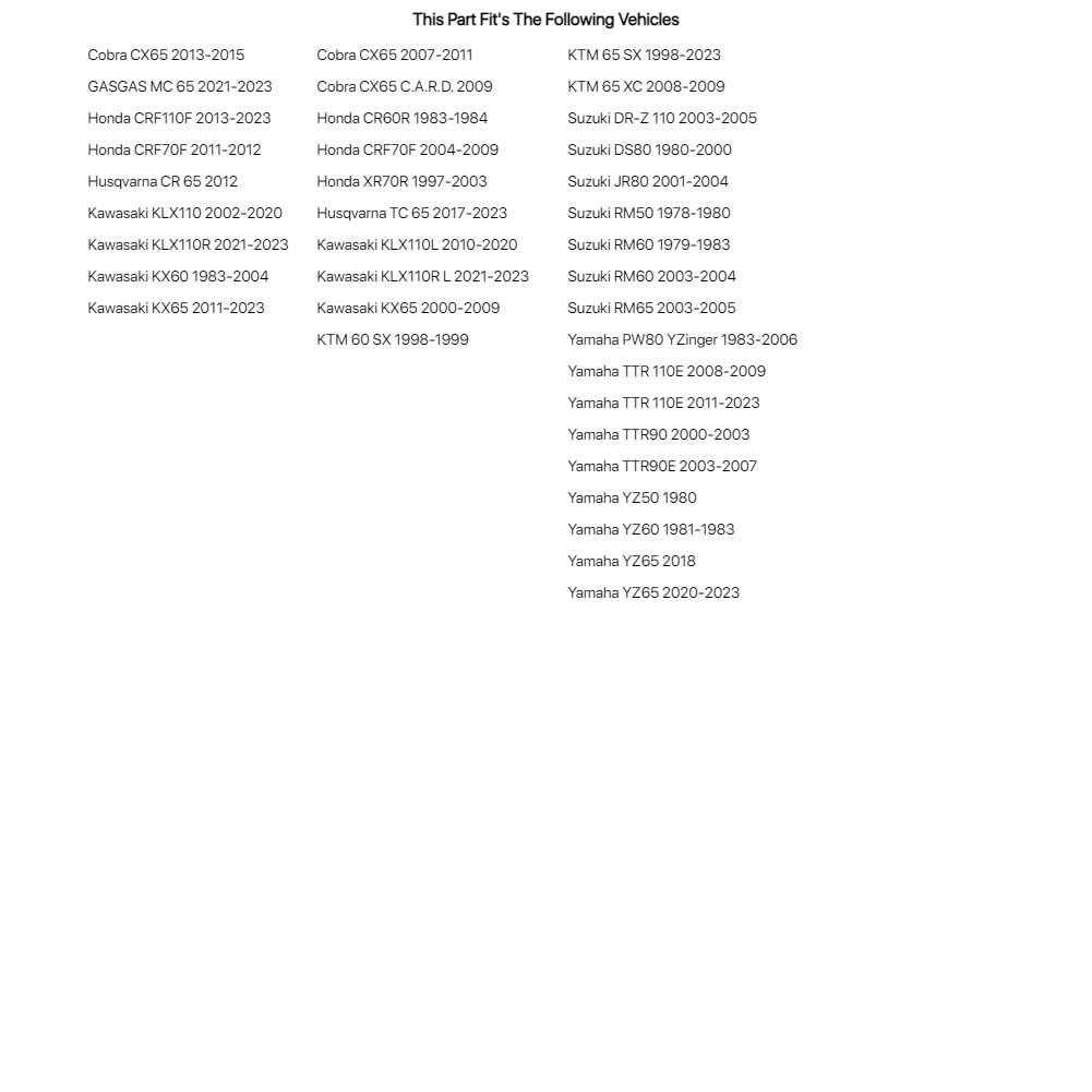 Tusk Heavy Duty 2Mm Motorcycle Tube 80/100X12