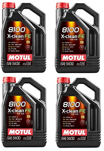 Motul 5W30 X-Clean FE 5L (4 Bottle)