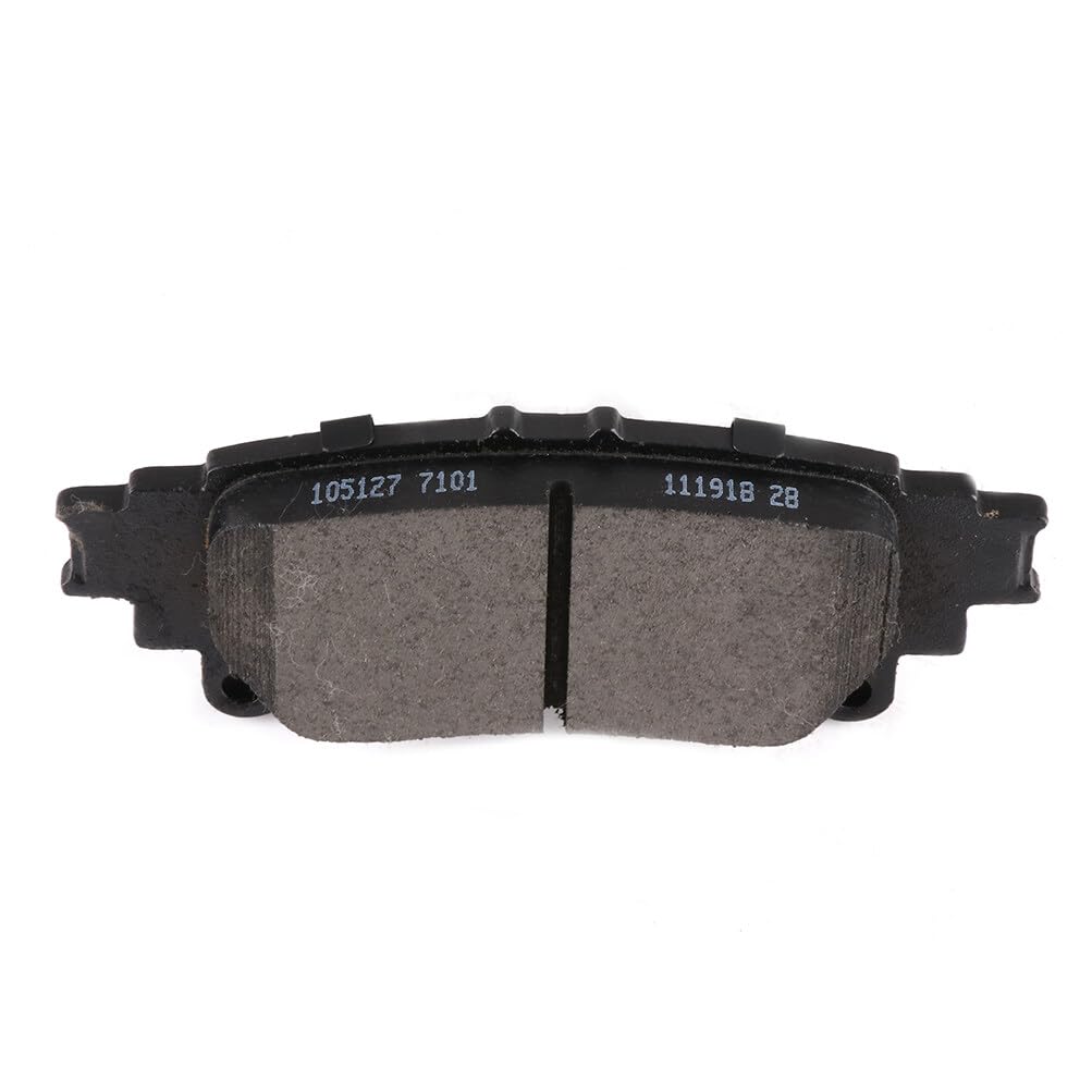 Eccpp D1391-8500 Rear Ceramic Disc Brake Pad Set Fit For Lexus Rx350 2010-2015,For Toyota Highlander 2014-2019,For Toyota Sienna