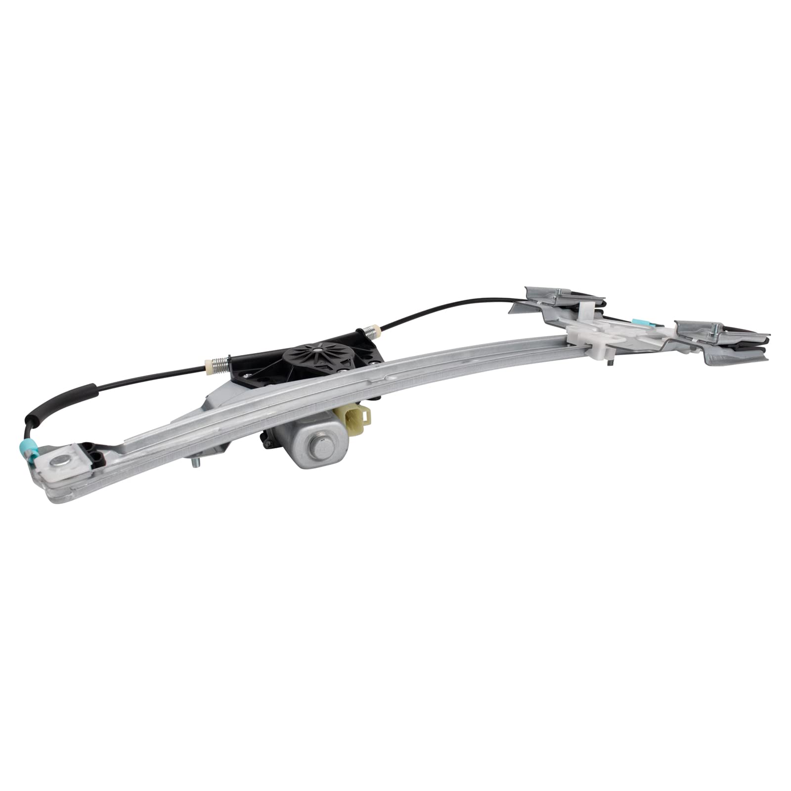 Trq Rear Left Power Window Regulator & Motor Assembly Drivers Side Compatible With 2000-2005 Cadillac Deville Gm1550119