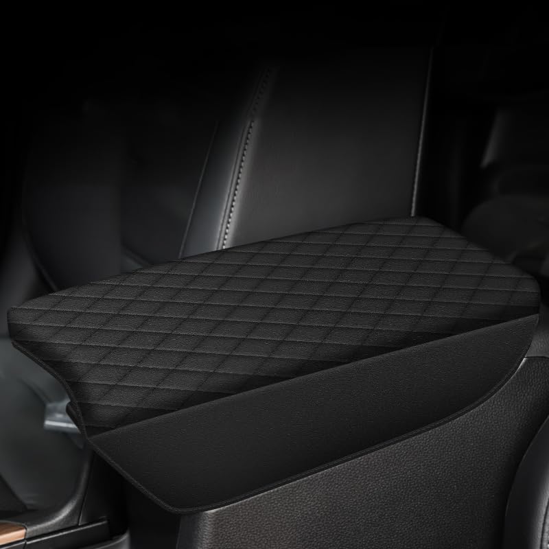 Aomsazto Center Console Armrest Cover For 2023-2024 Honda Crv Black