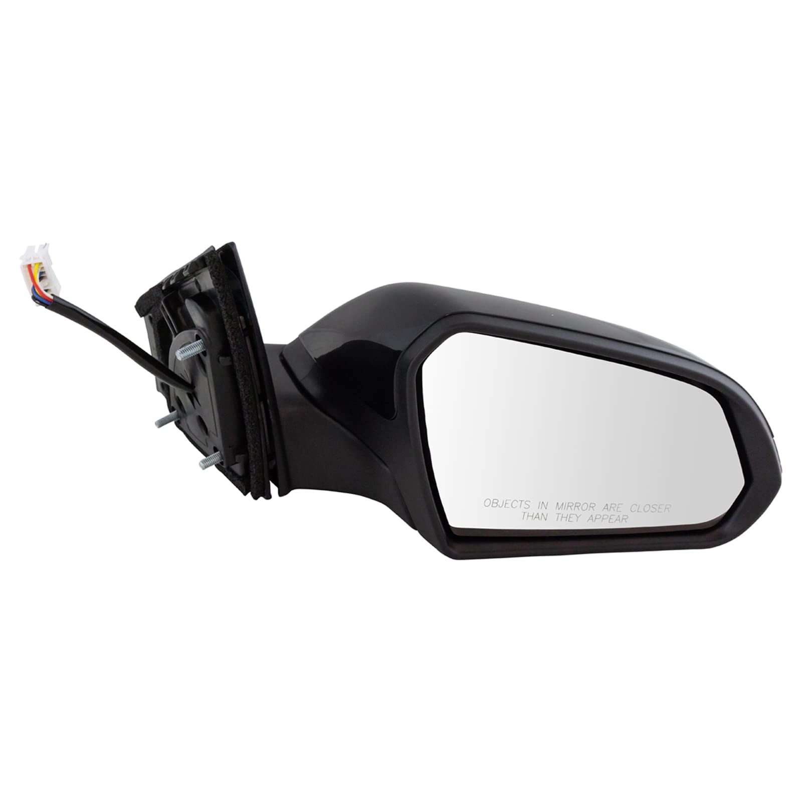 Trq Right Mirror Passenger Side Compatible With 2015-2017 Hyundai Sonata Hy1321204