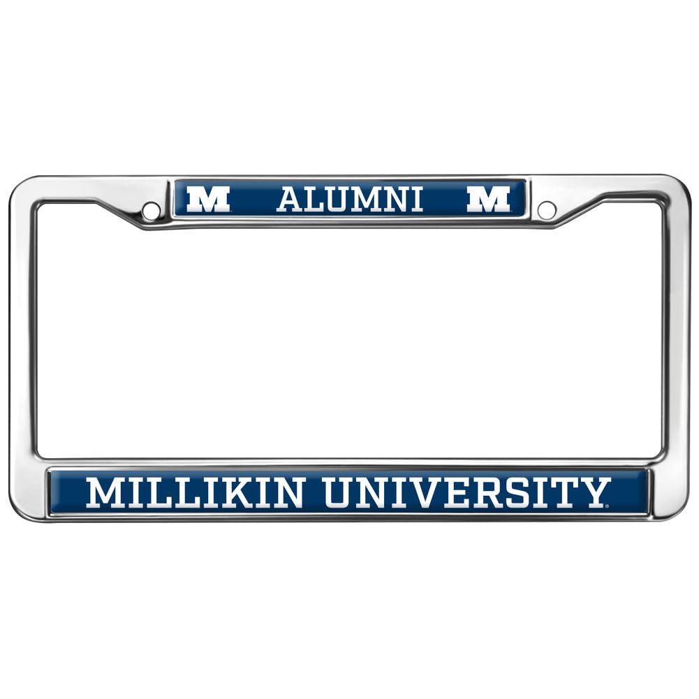 Millikin University Alumni Full Size Standard License Plate Metal Frame