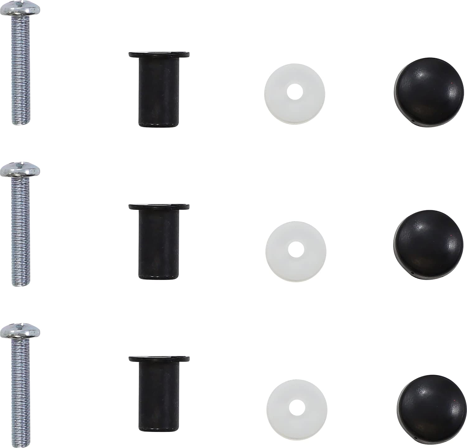 Powermadd 13021 Cobra Windshield For Ski Doo Rev - Black - Low Height