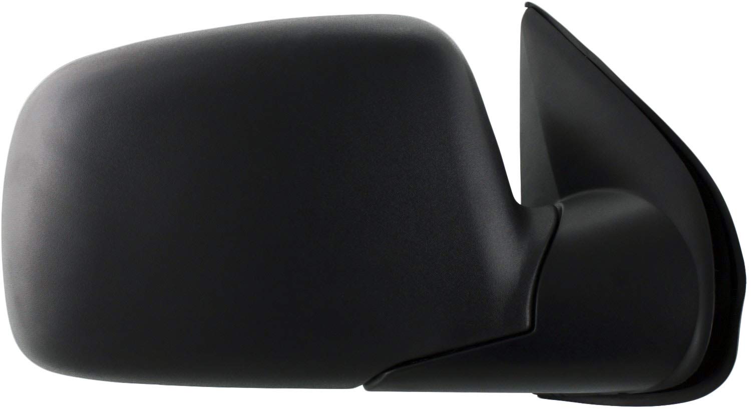 Kool-Vue Passenger Side Mirror Compatible with 2004-2012 Chevrolet Colorado, Fits 2004-2012 GMC Canyon Manual Folding, Textured Black, Manual Glass - GM1321286