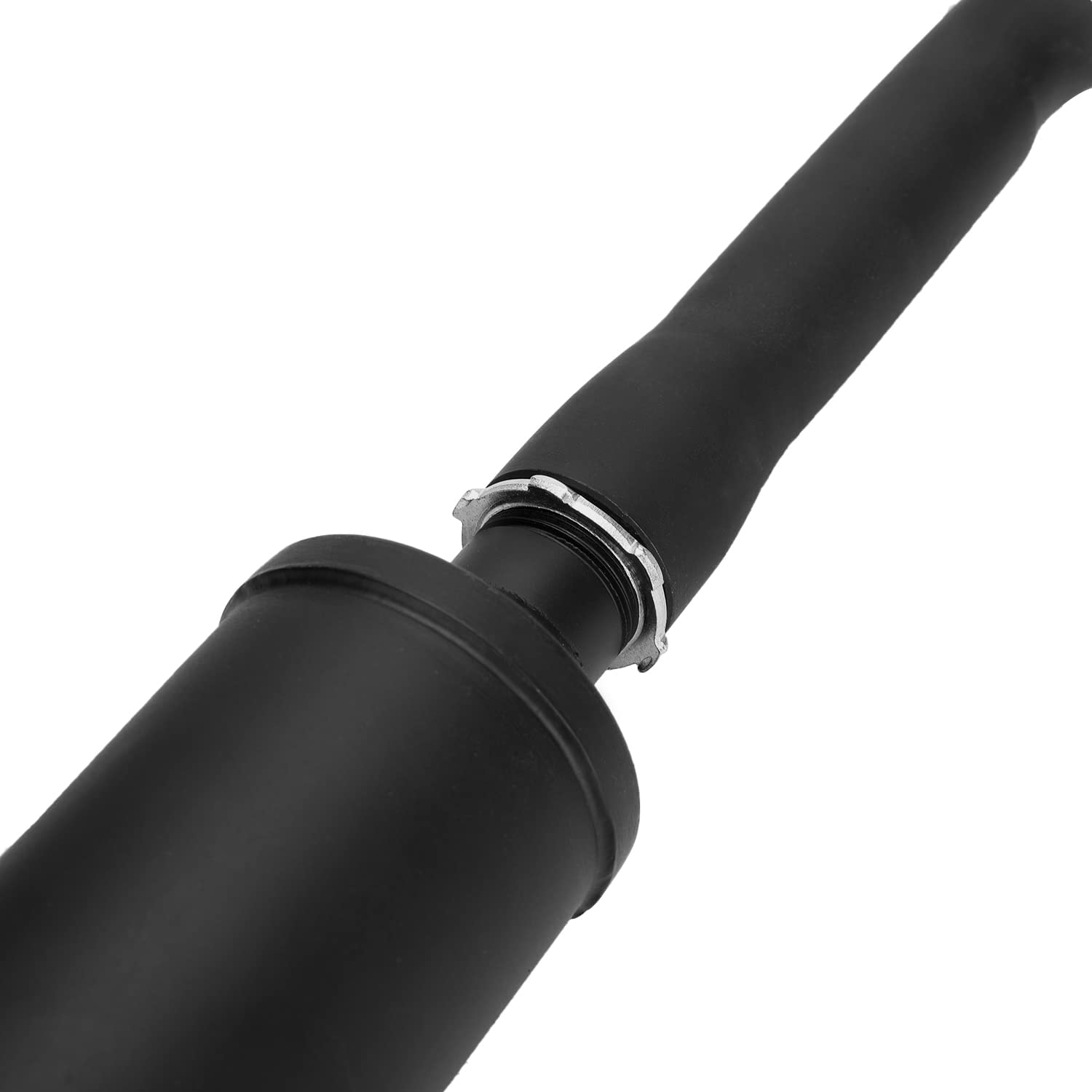 FVRITO Thickened Exhaust Header Pipe Muffler with Heat Shield Tape Kit for Non Hemi 6.5HP Predator 212cc 196cc GX160 GX200 Colem