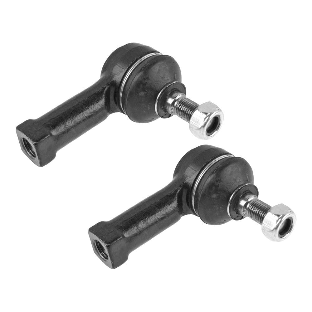 TRQ Front Outer Tie Rod Set Compatible with 2001-2006 Hyundai Santa Fe