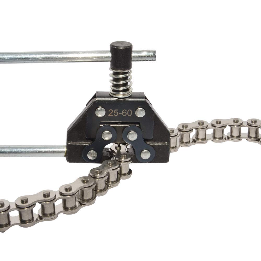 Detacher Breaker Cutter Fit for #25#35#41#40#50#60 415H,428H, 520,530 Roller Chain Bicycle Go Kart ATV Chains Replacement (Black