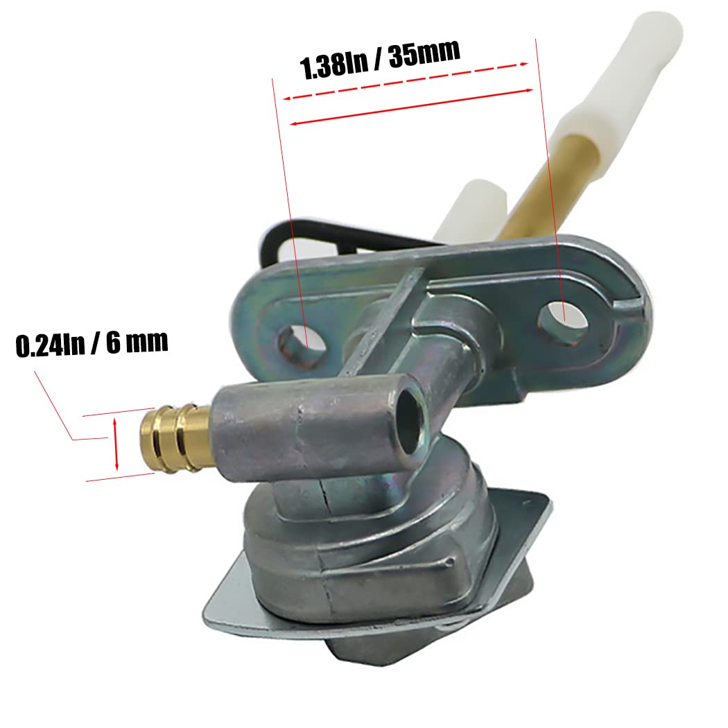 Fuel Gas Tank Switch Valve Petcock For Suzuki Dr200 Dr250 Dr350 Dr350S Dr350Se Dr650, Fuel Tank Petcock Valve Switch Compatible