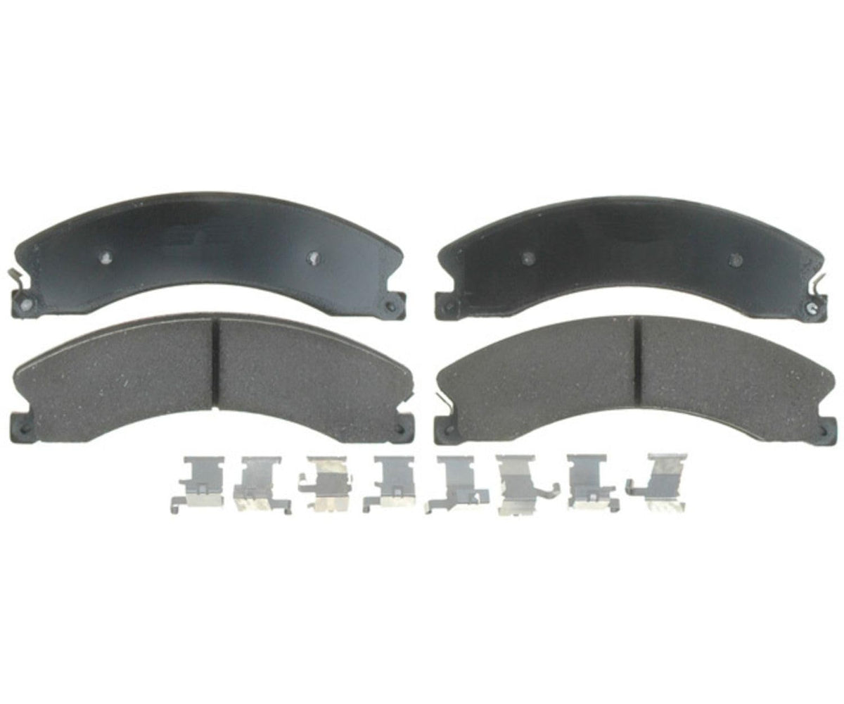 Raybestos Element3 Automotive Replacement Front/Rear Ceramic Brake Pad Set For Select Chevrolet, Gmc (Pgd1411C)