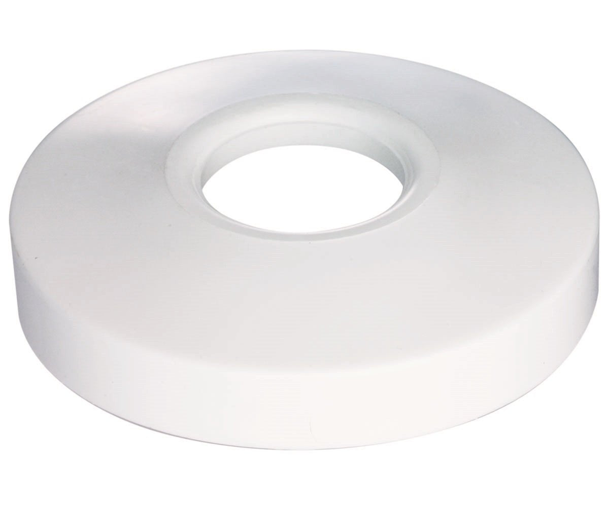 Plumb Pak PP803-01 Shallow Bath Flange, 3/4 in Copper, Plastic, 4-1/4' x 3-1/2', White