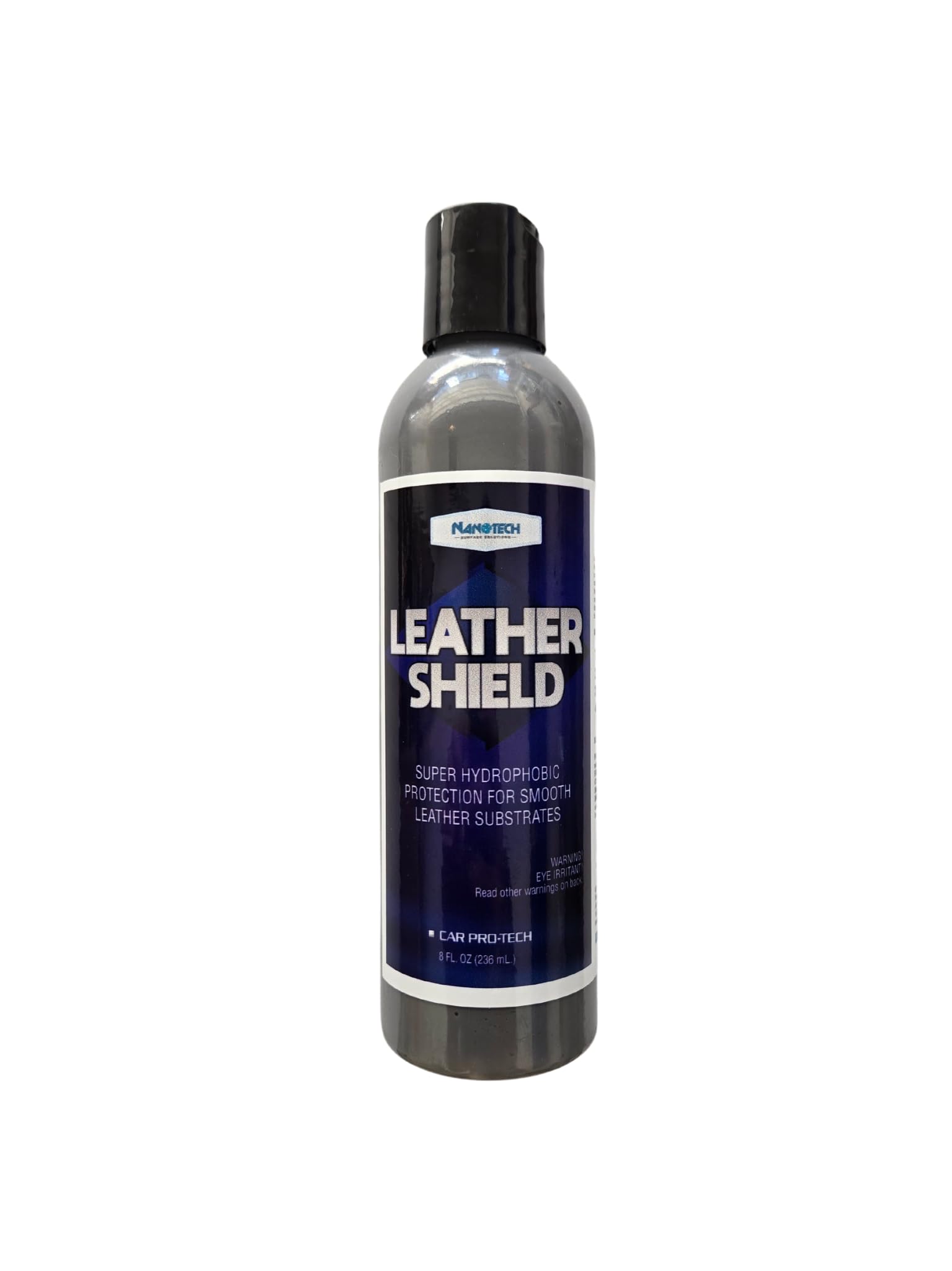 Nanotech Surface Solutions Leather Shield - Leather Conditioner & Sealer - Sio2 & Wax Blend For Use On Car Interiors, Leather Apparel, Shoes, Boots, Bags, Furniture & More - 8 Oz.