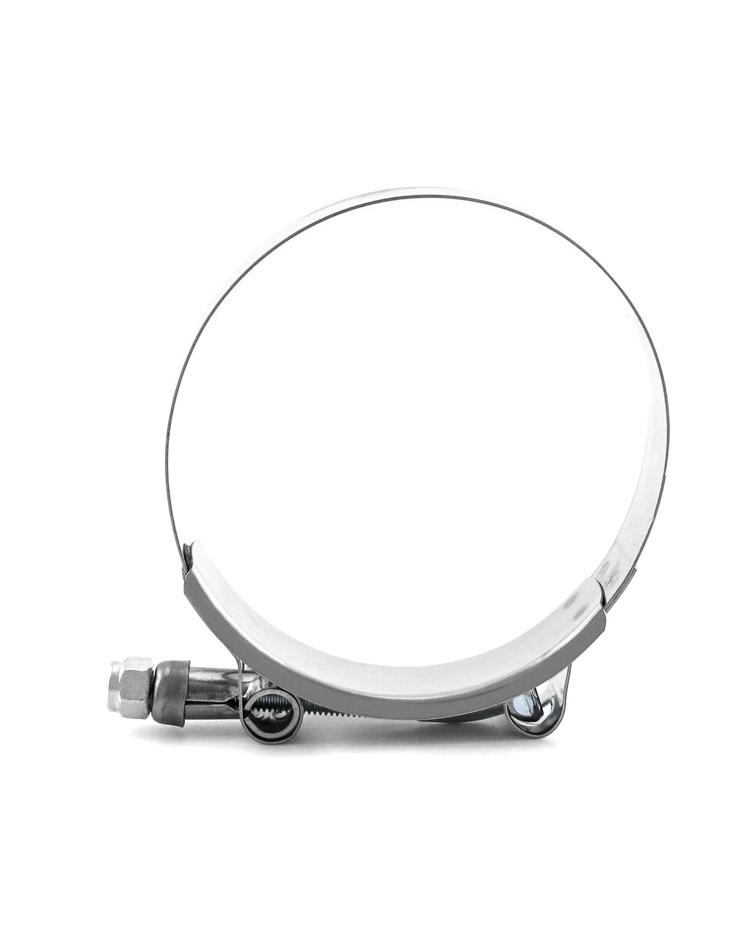 Qwork 2.75'' T-Bolt Hose Clamp Stainless Steel, Working Range 76Mm-84Mm For 2.75'' Hose Id, Turbo Intake Intercooler Clamp, 4 Pa