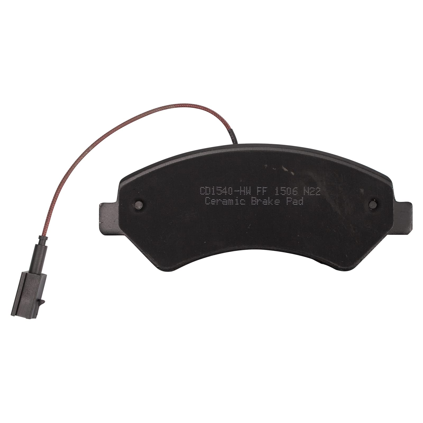 TRQ Front Brake Pads Ceramic Compatible with 2014-2021 Ram ProMaster 1500, 2500, 3500