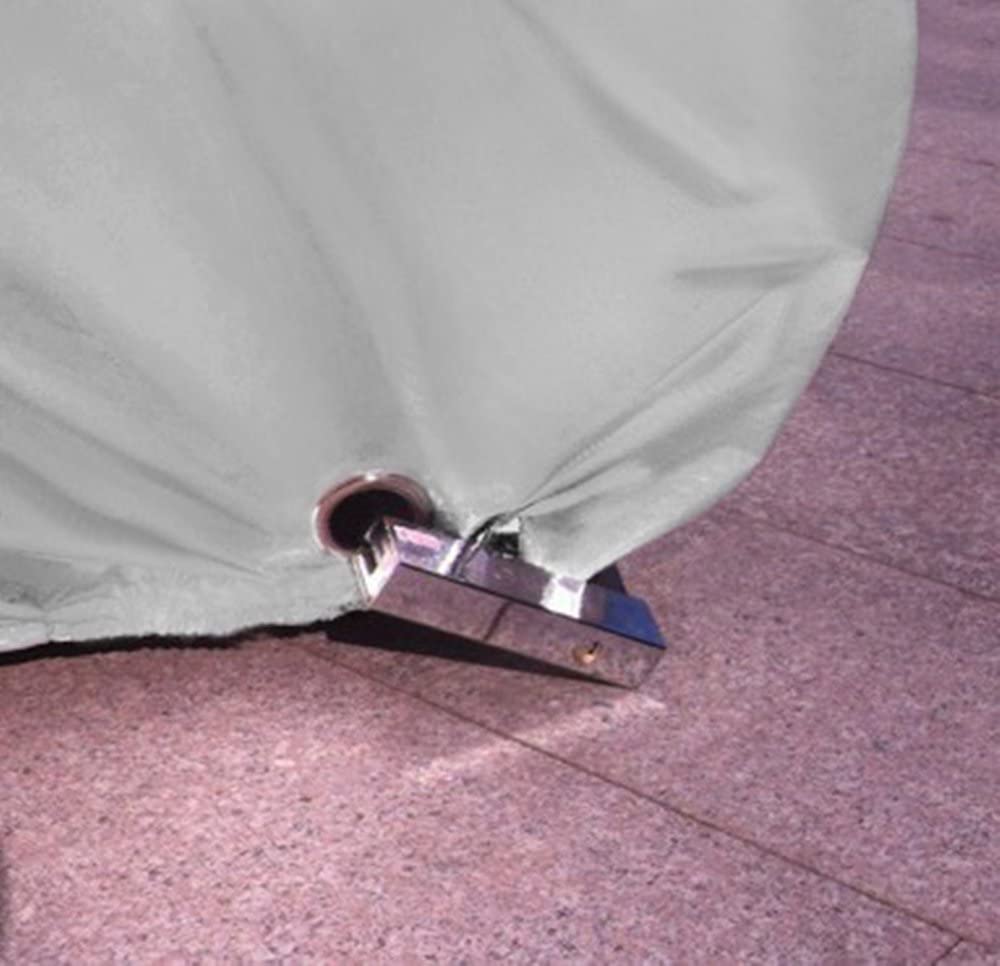 Xyzctem All Season Black Waterproof Sun Motorcycle Cover,Fits Up To 87 Motors (M & Lockholes)