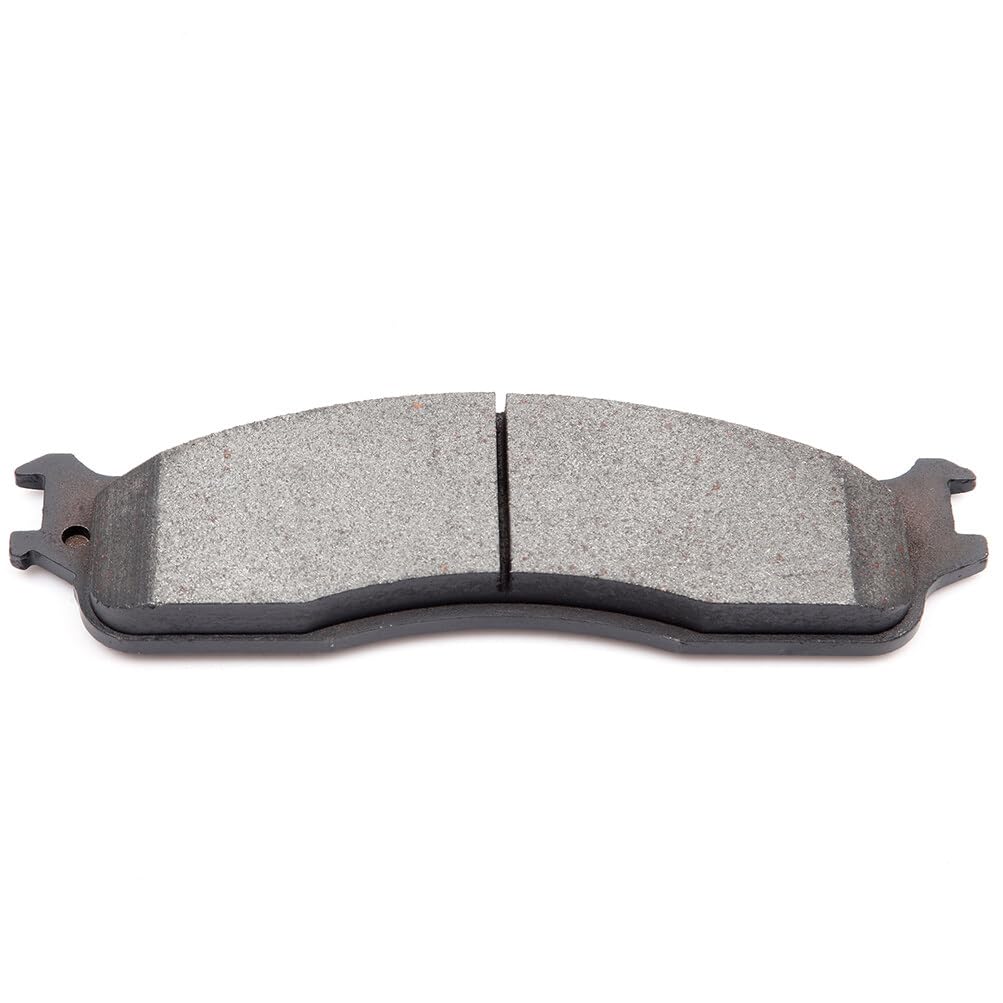 Eccpp D965-7864 4Pcs Front Semi Metallic Disc Brake Pad Set - Fit For Dodge Ram 1500 2006-2008, 2500 2003-2008, 3500 2003-2008