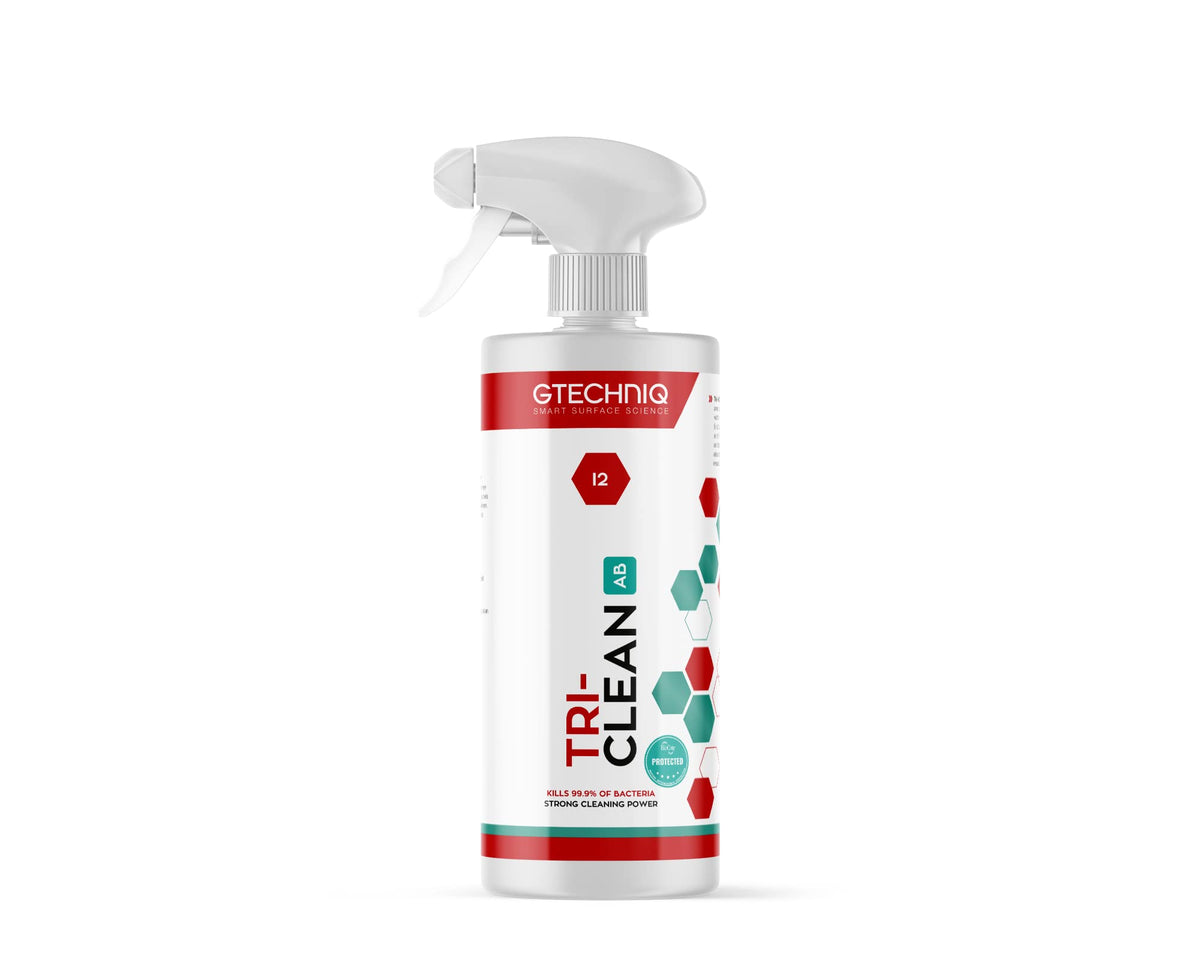 Gtechniq - I2 Tri-Clean - All-Surface Automotive Interior Odor Absorber; Ensure Surfaces Remain Fresh; Remove Dirt Attracting Re