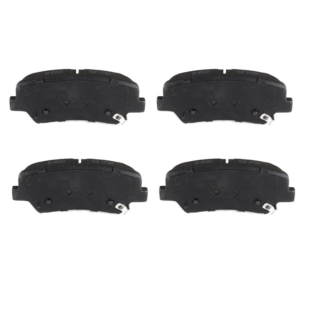 Eccpp D1595-8810 Front Semi Metallic Disc Brake Pad Set - Fit For Hyundai Elantra 2011-2016, Coupe 2013-2014, Gt 2013-2016, Velo