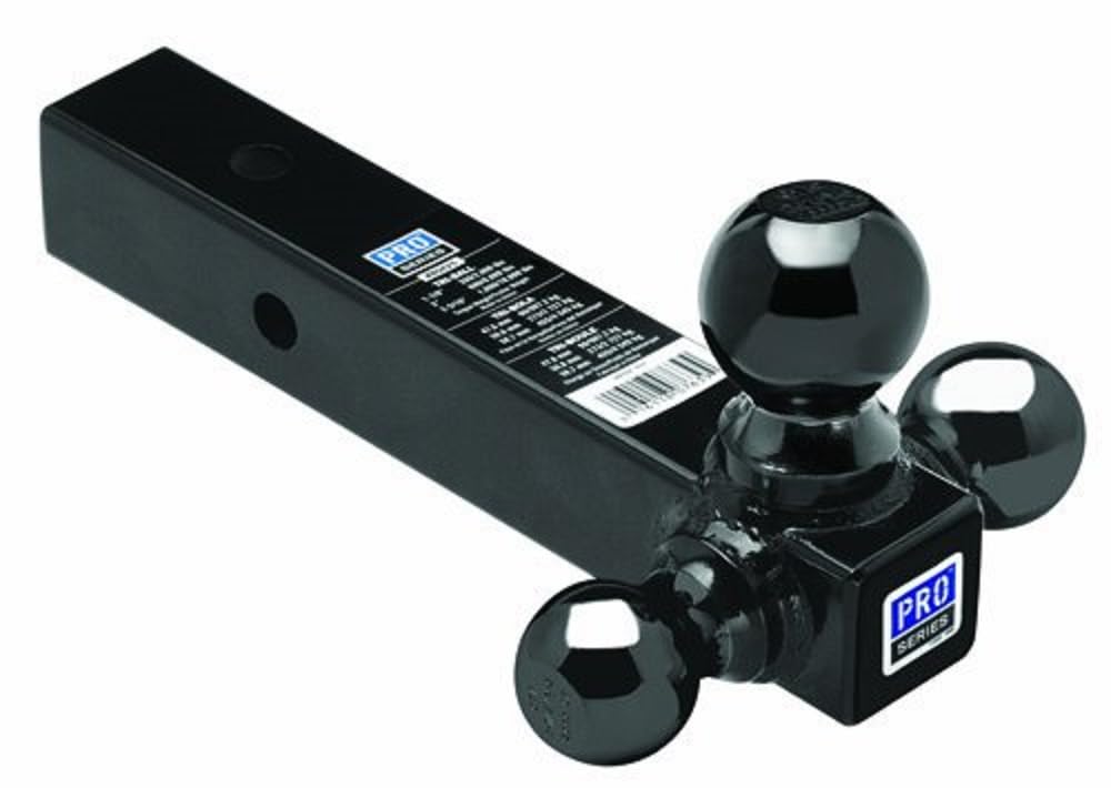 Pro-Series 80425 Black Tri-Ball Hollow Shank