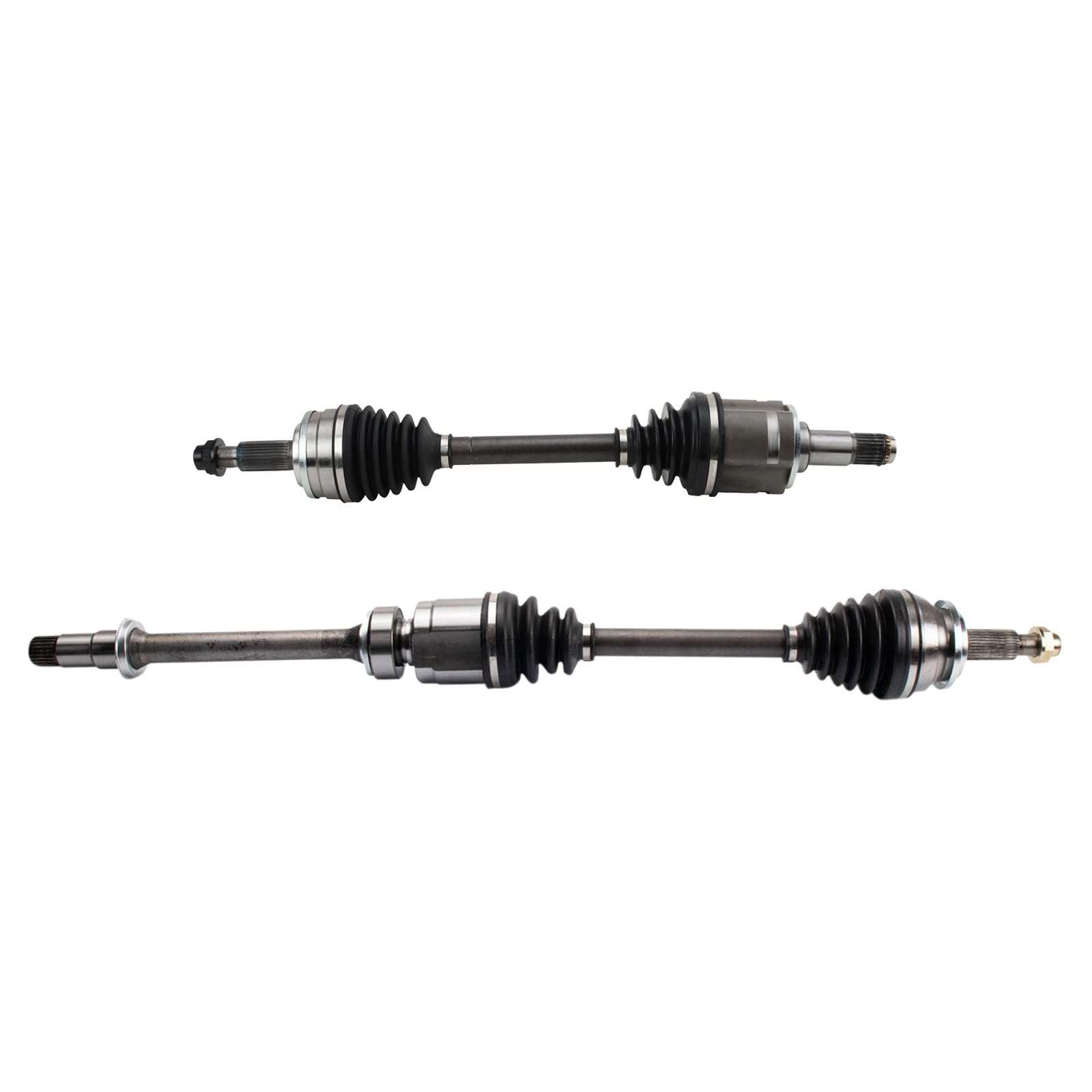 TRQ CV Axle Shaft Assembly Set Compatible with 16-18 Toyota RAV4