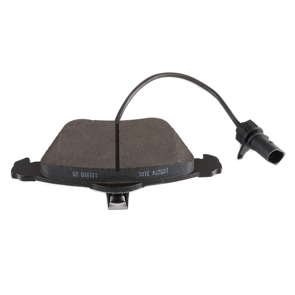 Cciyu Professional Ceramic Front Brakes Pads Set Fit For 2001-2009 For Audi A4,2005-2009 For Audi A4 Quattro,2005-2011 For Audi