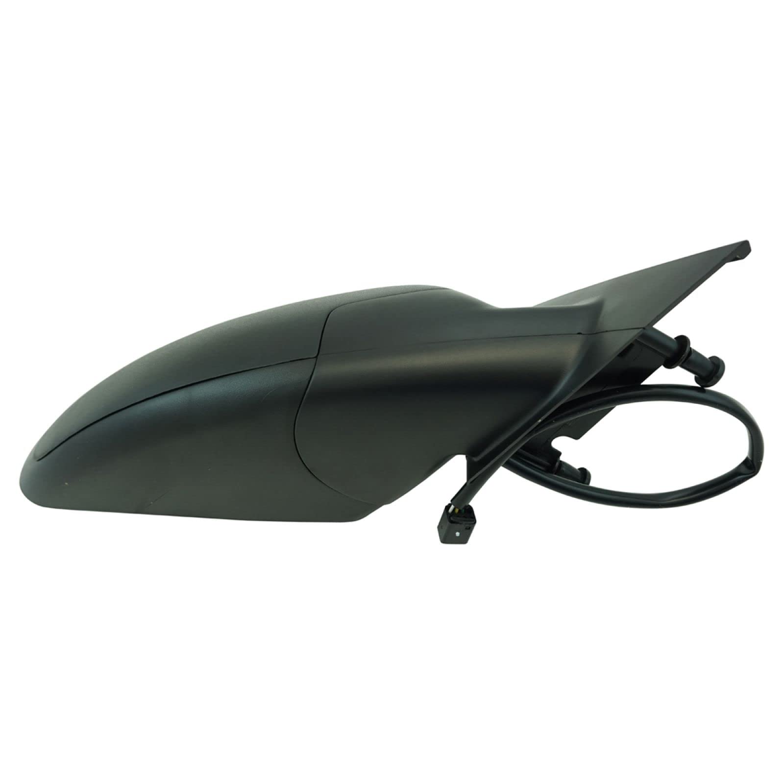 Trq Right Mirror Without Puddle Light With Textured Cover Passenger Side Compatible With 2005-2009 Pontiac G6 Gm1321291