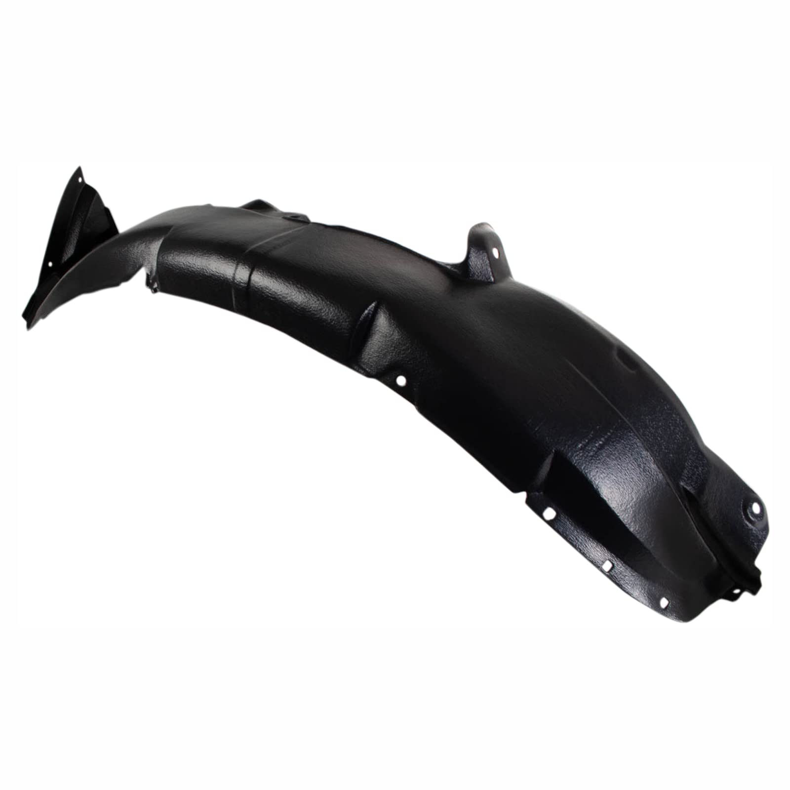 Trq Front Inner Fender Liner Set Compatible With 2010-2011 Kia Soul Ki1248114 Ki1249114