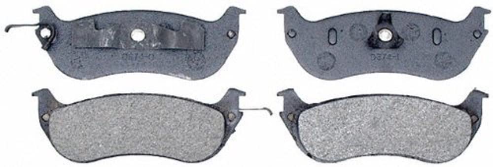 Raybestos Sgd674Am Service Grade Semi-Metallic Disc Brake Pad Set