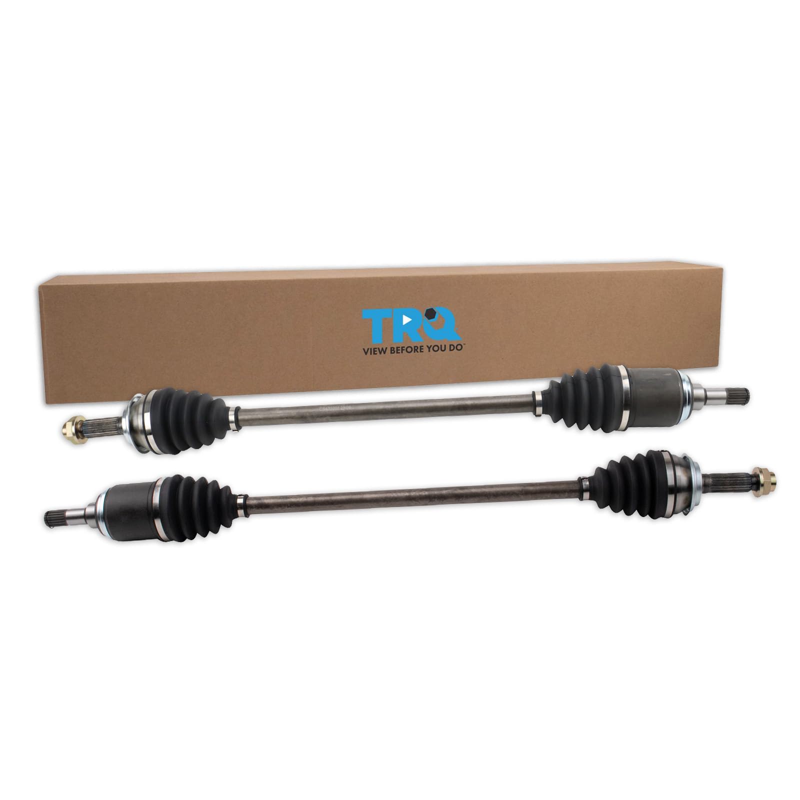 TRQ Rear CV Axle Shaft Assembly Set Compatible with 2017-2022 Honda CR-V