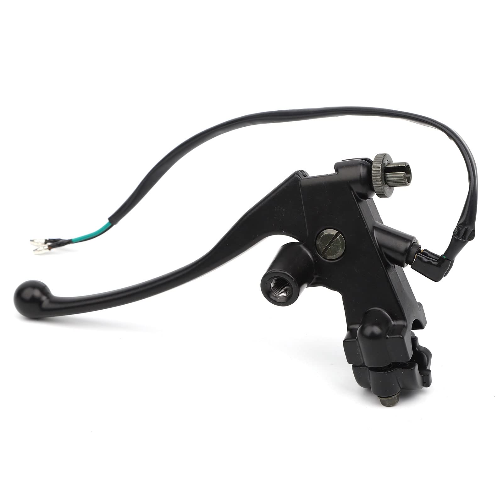 Motorcycle Levers 7/8' Universal Black Left Brake Lever With M10 Mirror Mount Clutch Brake Handle Perch For Honda Msx125 Ssr 125Cc Mini Dirt Bike Clutch Lever Brake Lever Pit Dirt Bike Parts