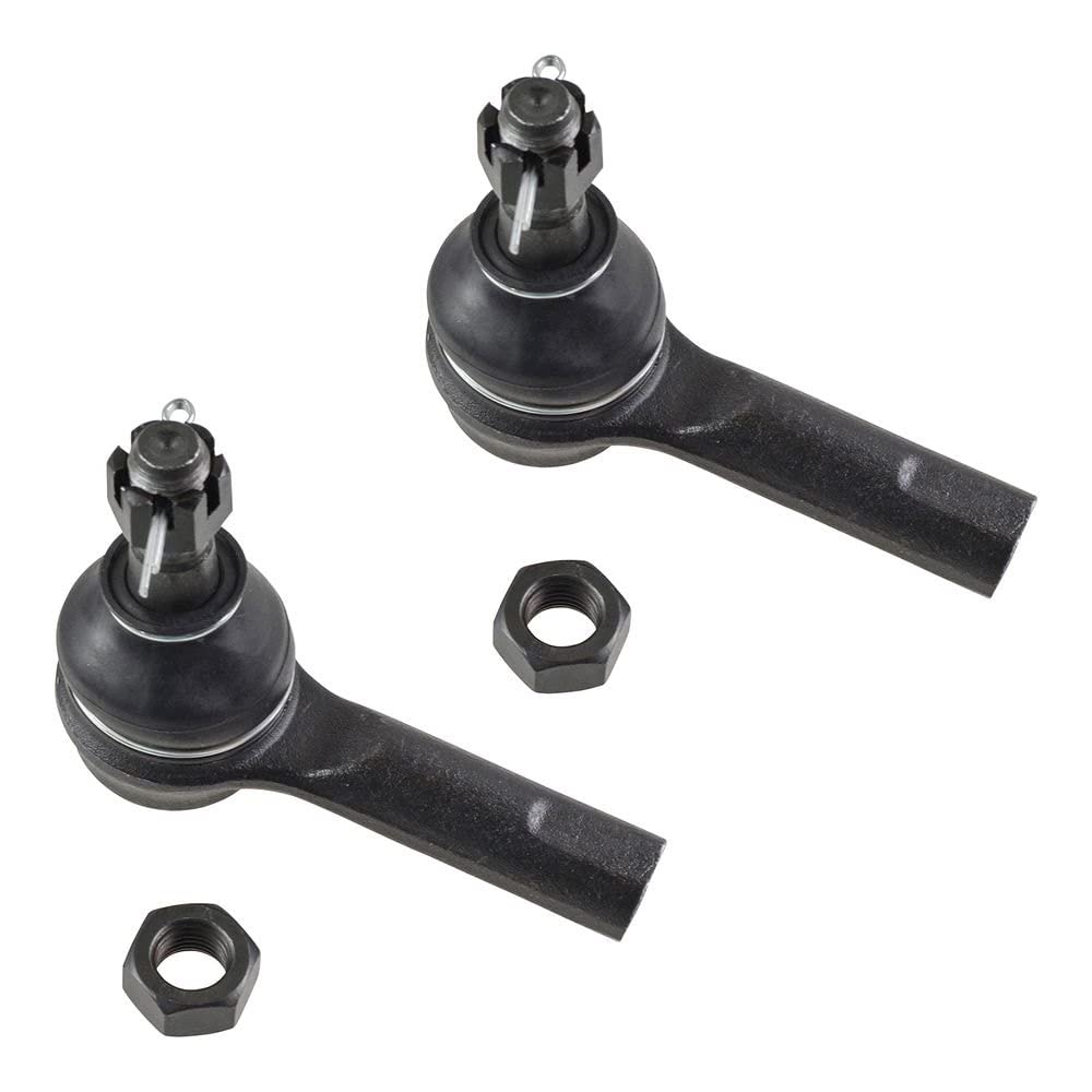 TRQ Front Outer Tie Rod Set Compatible with 1993-1997 INFINITI J30 2003-2004 M45 1997-2006 Q45 1997-2003 QX4 1996-2004 Nissan Pa