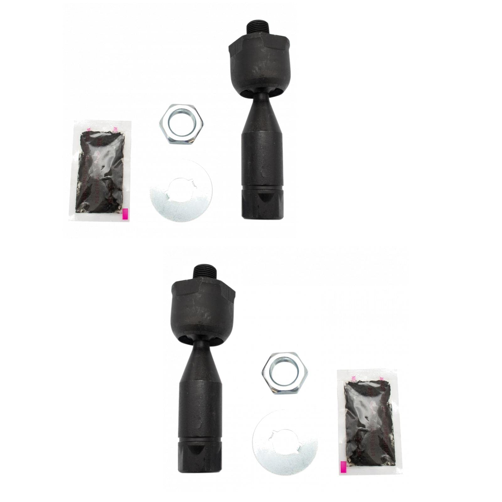 TRQ Front Inner Tie Rod Set Compatible with 1996-2002 Toyota 4Runner 1995-2004 Tacoma