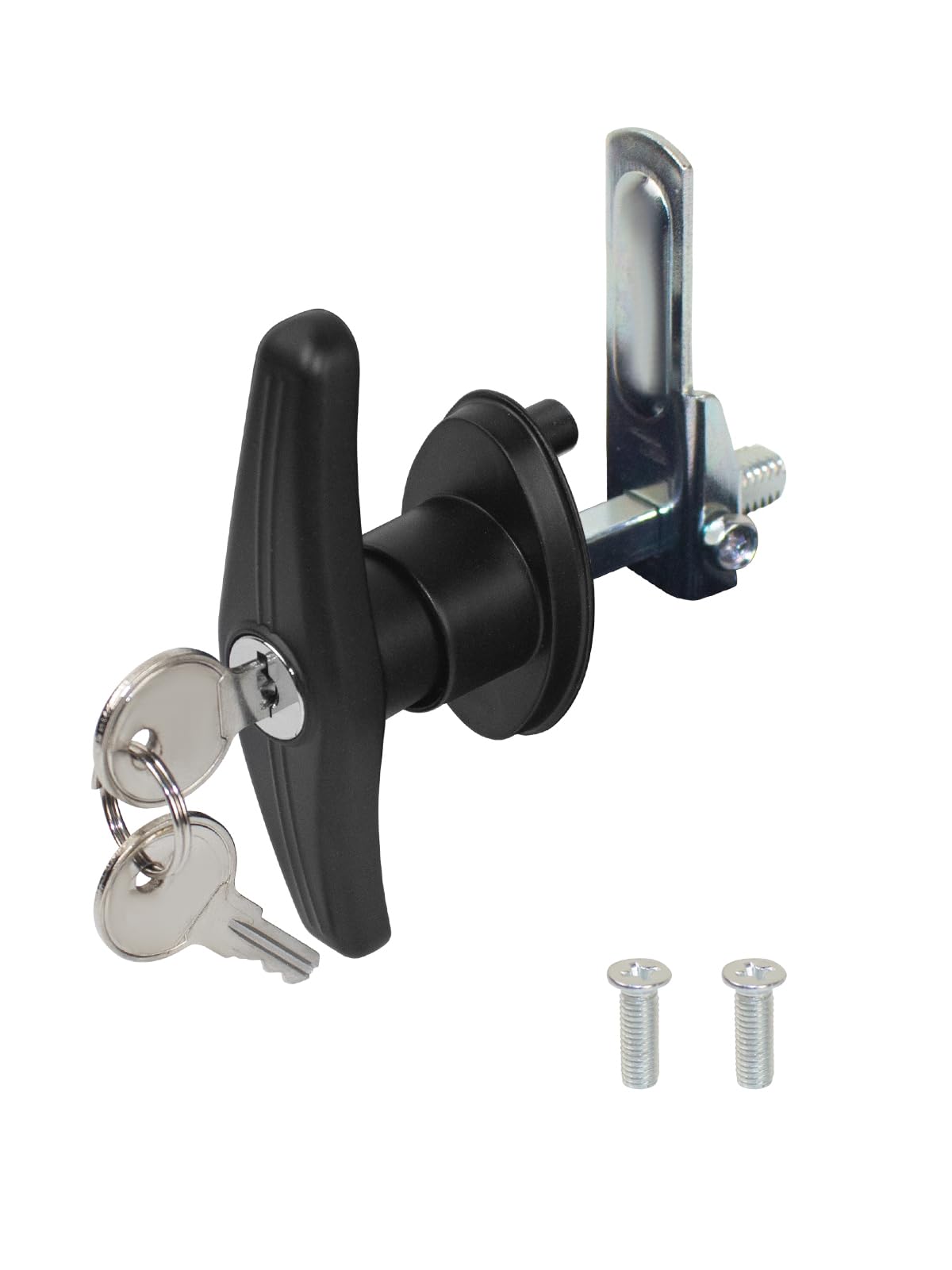 Quality Life Truck Cap Camper Shell T-Handle Lock Latch Replacement Parts, Truck Bed Topper Door Locking Kit Accessories With Ke
