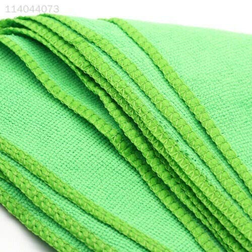 3NH B323 Green Towel Durable Car Wash Cloth Cleaning 10Pcs 25x25cm Cleaning Cloth