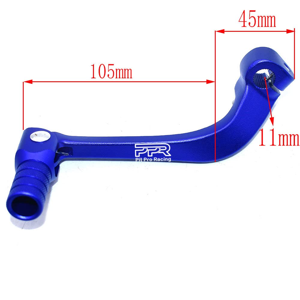 Gear Shifter Lever, Alloy Aluminium Folding Shifter Lever Fits For Motorcycle Bse Crf 110 Apollo Ttr 125 Motorcycle 50Cc 110Cc 250Cc Dirt Pit Bike