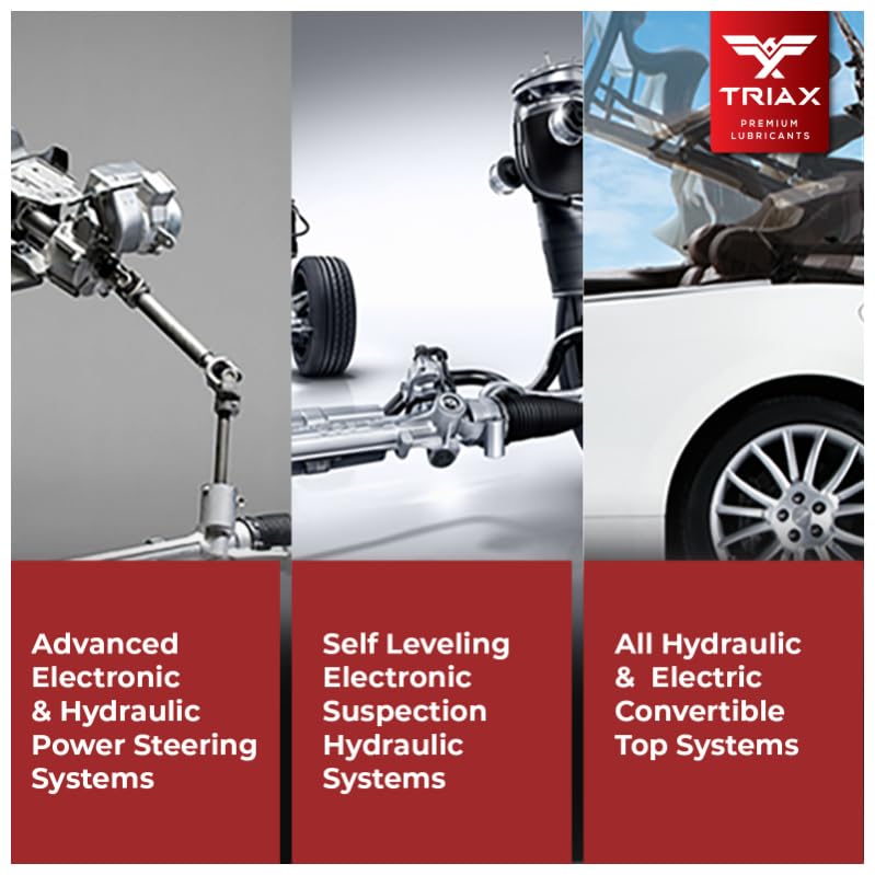 Triax Powerfluid 450 Psf - Chf 11S Long - Life Synthetic Hydraulic & Power Steering Fluid Compatible With Audi, Bentley, Bmw, Ch