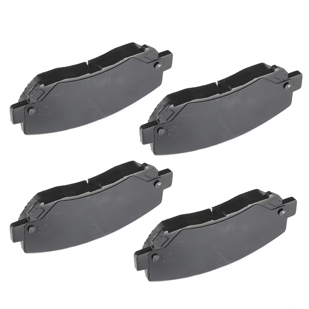 Cciyu D1640 Front Semi-Metallic Disc Brake Pads Kit For Chrysler 200 2015-2016,For Dodge Dart 2013-2016,For Jeep For Cherokee 20