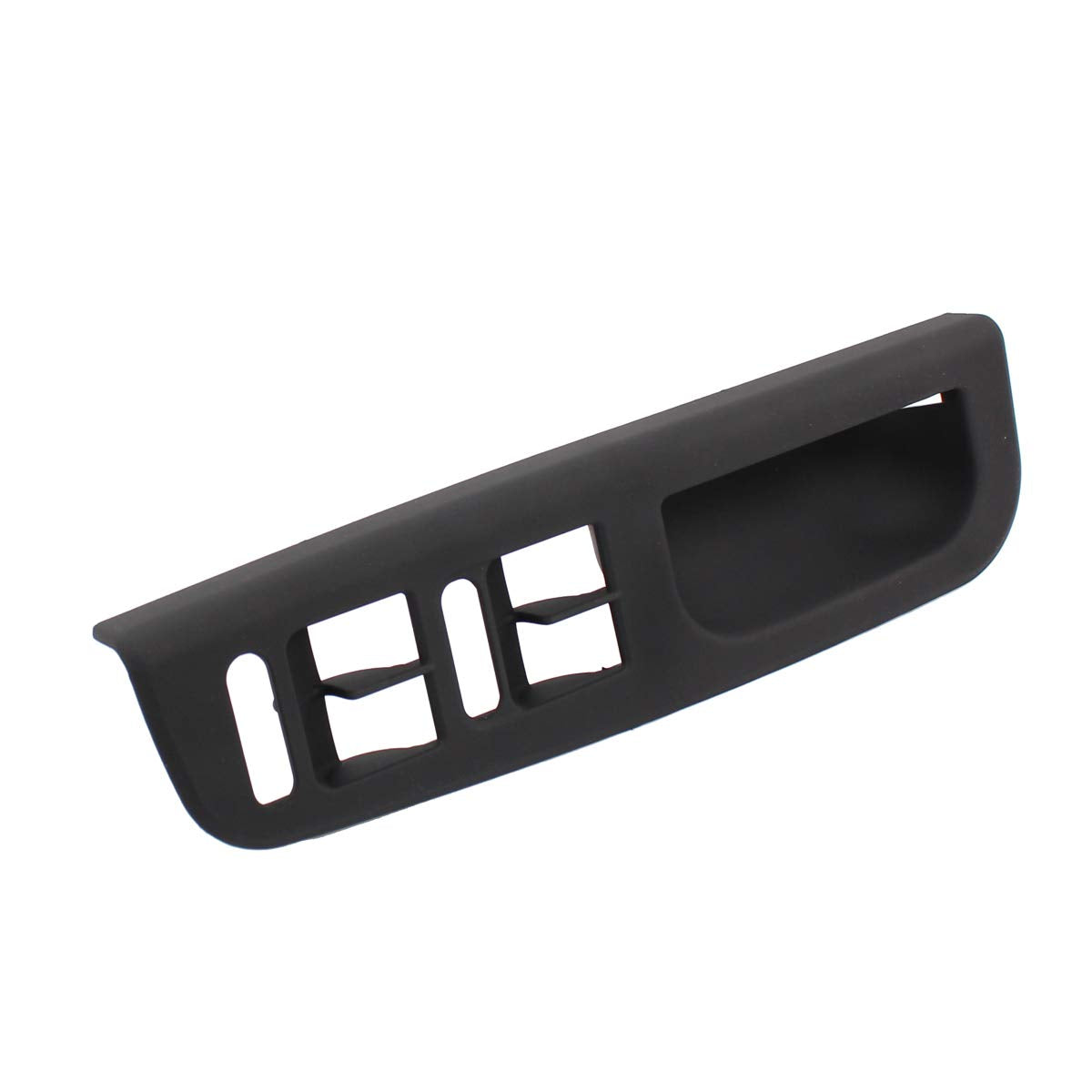 Newyall Black Interior Inside Door Grab Handle Covers & Window Switch Bezel Kit For Vw Jetta Golf Bora Mk4 1999-2004