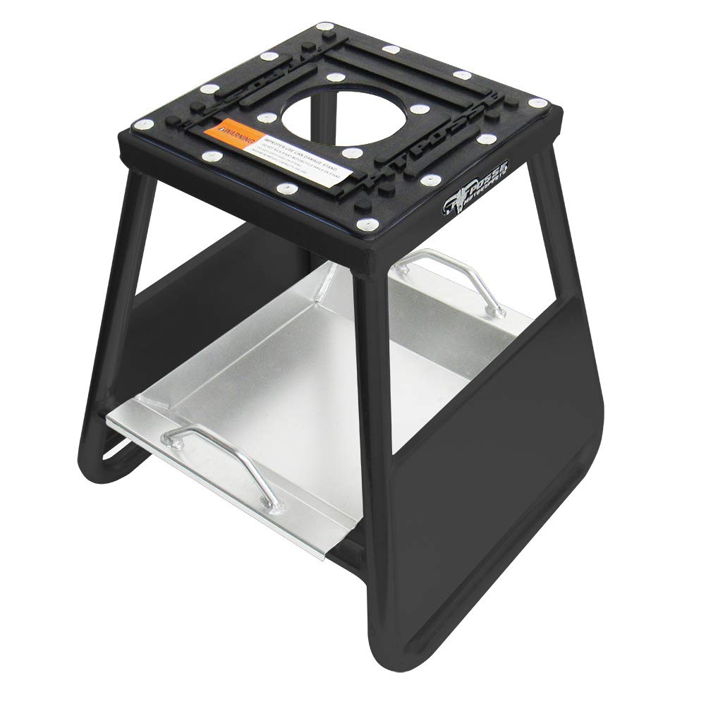 Pit Posse PP277BK Motorcycle Panel ID Stand Fits Motocross Dirt Bike MX - Compatible with Yamaha Honda Kawasaki Suzuki KTM - Inc