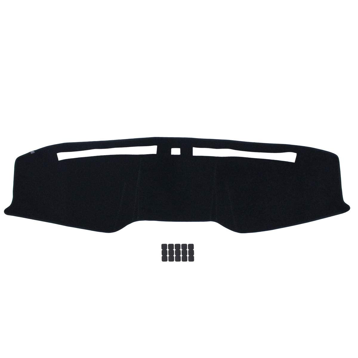 NewYall Black Dashboard Cover Dash Mat Pad Dashmat