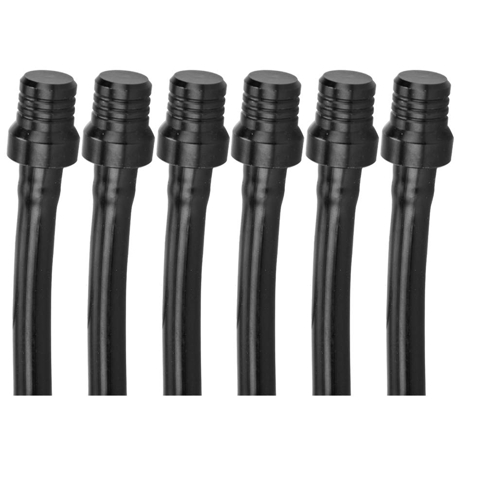 HIAORS Black Breather Hose Gas Fuel Tank Cap Vent Hose Tube CNC Universal for Taotao ATV Quad 4 Wheeler 50cc 70cc 90cc 110cc 125