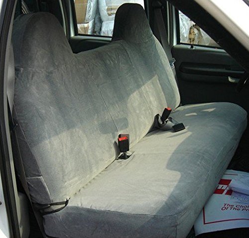 Durafit Seat Covers for 1999-2007 Ford F250-F550 Work Truck with a Front Solid Bench Seat, Custom Exact Fit Seat Covers (F236 XD
