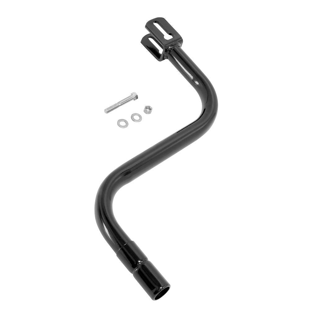 Jack Handle, 6-3/4 In Long, Steel, Black Paint, Bulldog Sidewind Jacks, Each