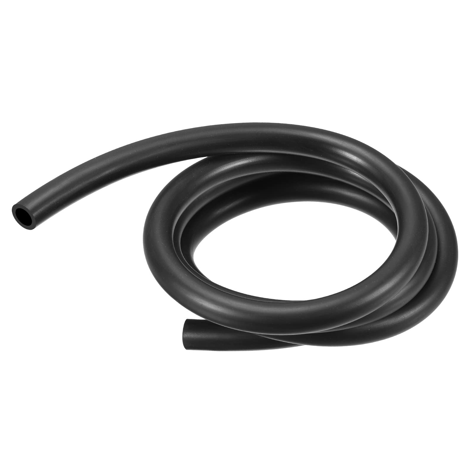 Dmiotech 6Mm X 9Mm 3.3Ft Black Rubber Lubricant Tubing Oil Resistant Plastic Tubing For Oil Hose, Water Tube