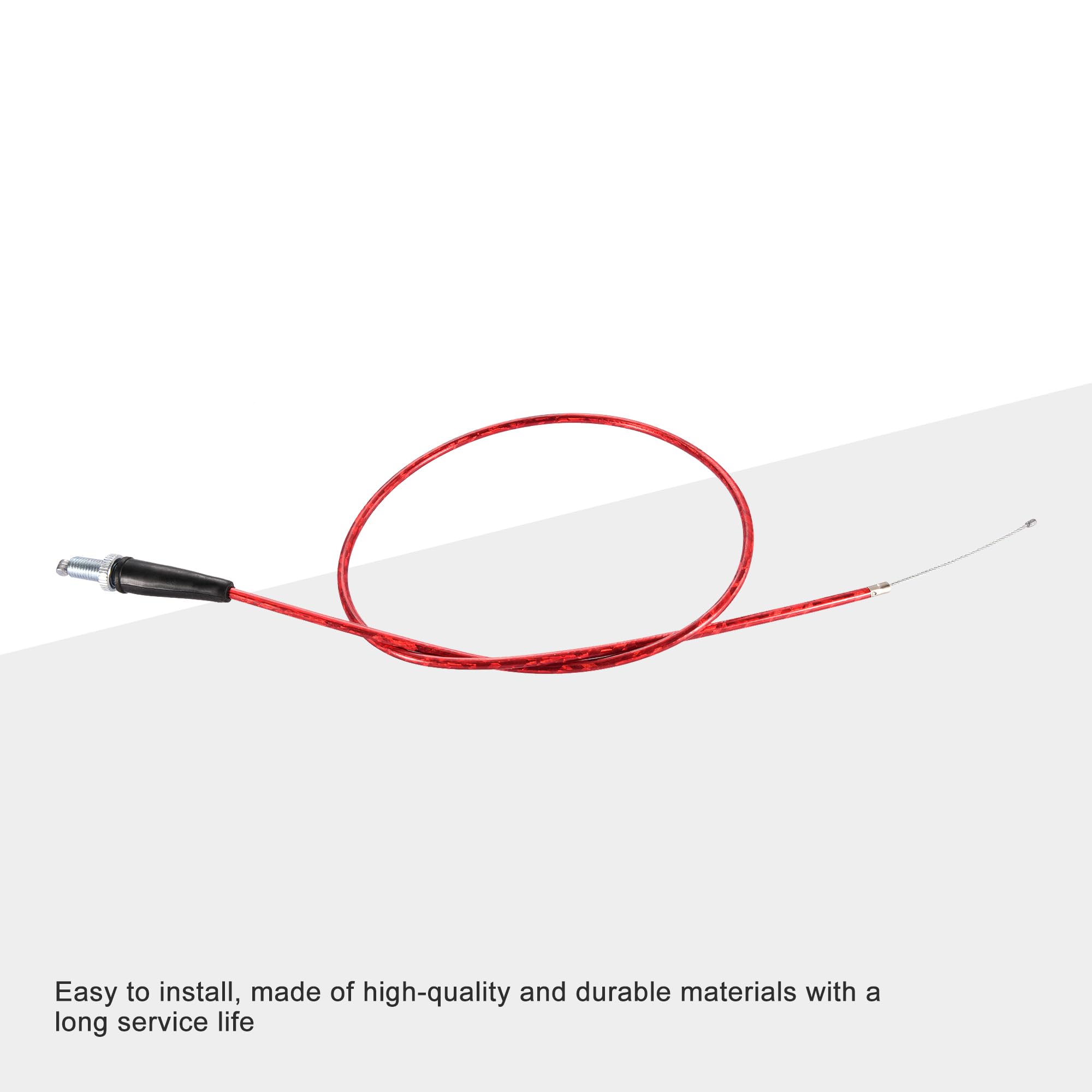 GOOFIT 37.2'' Throttle Cable with Laser Tube for 50cc 70cc 90cc 110cc 125cc TTR SSR Chinese Pit Dirt Mini Bike ATV Quad Scooter
