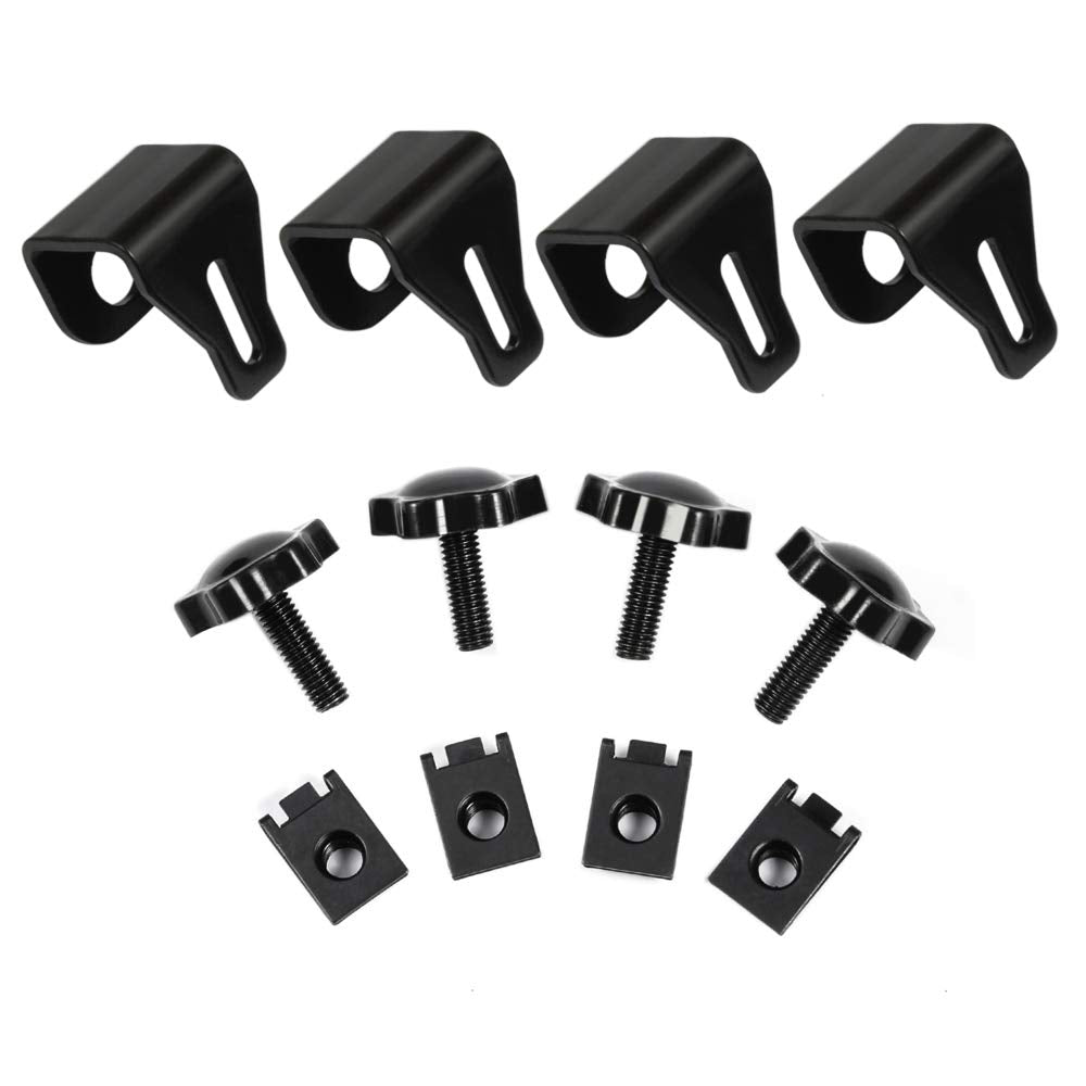 Amazicha Saddlebag Security System Theft Deterrent Bolts Saddle Bag Locks Mounting Screws Compatible For Harley Davidson Touring Road King Street Glide Electra Glide Road Glide 1993-2023