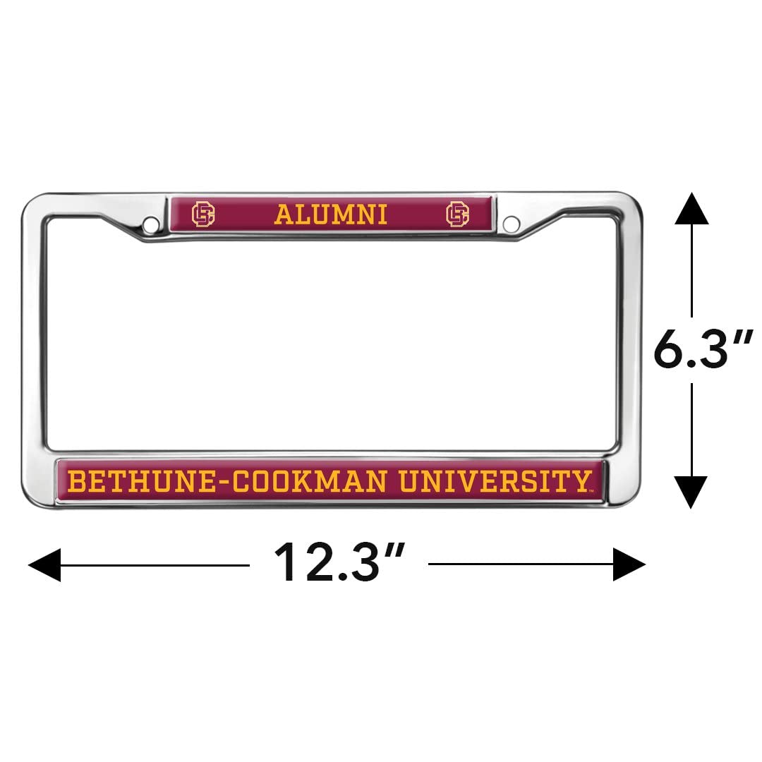 GRAPHICS & MORE Metal License Plate Frame - Bethune-Cookman University Alumni - Full Size, One Size