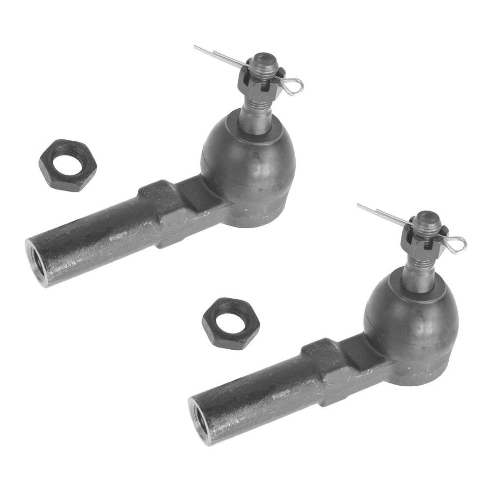 TRQ Front Outer Outside Tie Rod Ends Pair Set for Chevy Cadillac Olds Pontiac Saturn